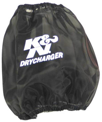 compare product K&N Round Tapered Air Filter Wrap Black 7.5in Base ID / 4.5in Top ID / 6in Height