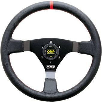 compare product OMP WRC Steering Wheel Black/Red Leather
