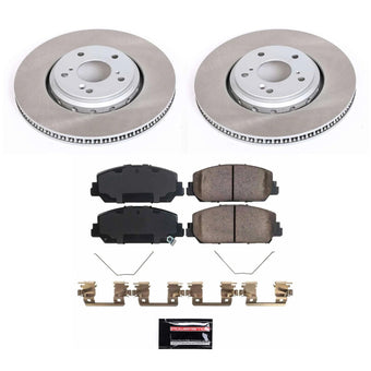 compare product Power Stop 17-20 Honda Civic Front Semi-Coated Rotor Kit