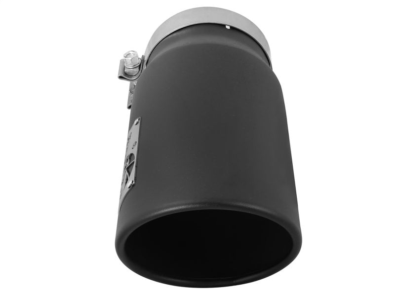 aFe Diesel Exhaust Tip Bolt On Black 5in Inlet x 6in Outlet x 12in Long - My Store