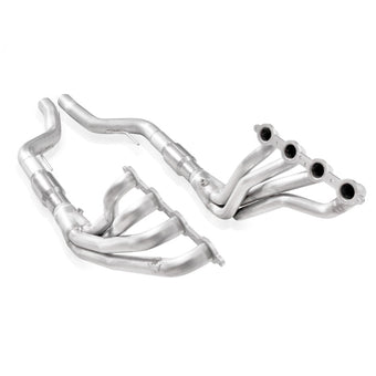 compare product Stainless Works 2014-16 Chevy SS 6.2L Headers 1-7/8in Primaries 3in X-Pipe High-Flow Cats