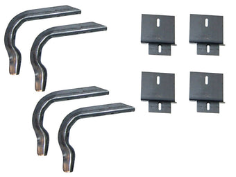 compare product Lund 97-04 Ford F-150 Std. Cab EZ Running Board Mounting Bracket Kit - Brite