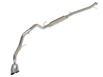 compare product aFe Vulcan Series 3in Stainless Rear-Side Exit Exhaust Sys Polished Ford Ranger Raptor 22-26 L4-2.0L