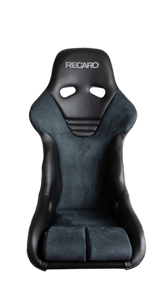 compare product Recaro RS-G Motorsport Seat - Black Leather/Grey Alcantara (4/5/6 Point Belt)