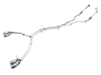 compare product AWE Tuning Audi B9 S5 Coupe 3.0T Track Edition Exhaust - Chrome Silver Tips (102mm)