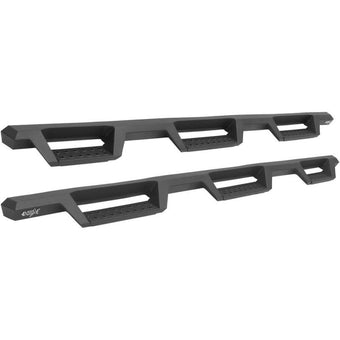 compare product Westin 14-18 Chevrolet Silverado 1500 DC 6.5ft Bed HDX Drop W2W Nerf Step Bars - Tex. Blk