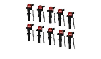 compare product Granatelli 05-10 Ford 6.8L V10 3V Hot Street Coil On Plug Coil Packs - Black (Set of 10)