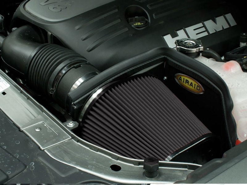 Airaid 11 - 13 Dodge Charger/Challenger 3.6/5.7/6.4L CAD Intake System w/o Tube (Dry / Black Media) - My Store