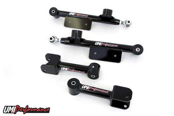 compare product UMI Performance 79-98 Ford Mustang Upper & Lower Rear Control Arms Kit