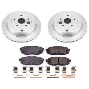 compare product Power Stop 06-07 Subaru B9 Tribeca Rear Z17 Evolution Geomet Coated Brake Kit