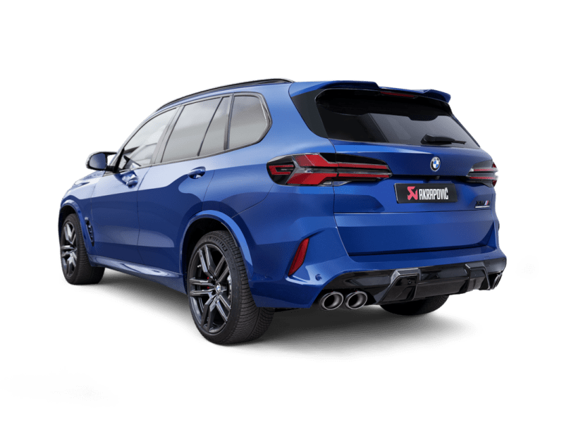 Akrapovic 2024+ BMW X5M / X6M (Face Lift) Slip - On Line (Titanium) w/Carbon Fiber Tips - My Store