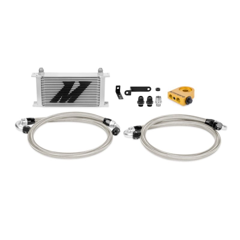 Mishimoto 08 - 14 WRX/STi Thermostatic Oil Cooler Kit - Silver - My Store