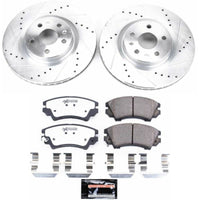 Power Stop 11 - 17 Chevrolet Caprice Front Z26 Street Warrior Brake Kit - My Store