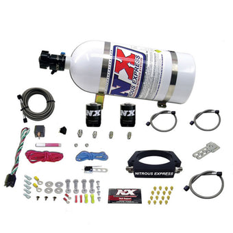 compare product Nitrous Express GM LS 90mm Nitrous Plate Kit (50-400HP) w/10lb Bottle