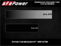 aFe 2020 Toyota Supra 3.0L 3in Black Intercooler Tube - Hot - My Store