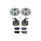 Power Stop 98 - 02 Honda Accord Rear Autospecialty Brake Kit w/Calipers - My Store