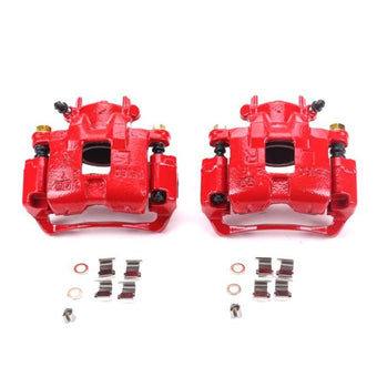compare product Power Stop 02-07 Mitsubishi Lancer Front Red Calipers w/Brackets - Pair