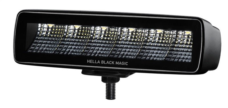 Hella Universal Black Magic 6 L.E.D. Mini Light Bar - Flood Beam - My Store