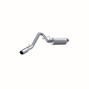 compare product MBRP 2000-2006 Jeep Wrangler (JK) Inline-4 2.5L Inline-6 4.0L Cat Back Single Side