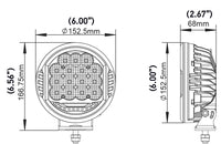 Hella 500 LED Driving Lamp - Single - My Store