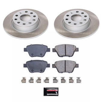 compare product Power Stop 12-15 Volkswagen Passat Rear Semi-Coated Rotor Kit