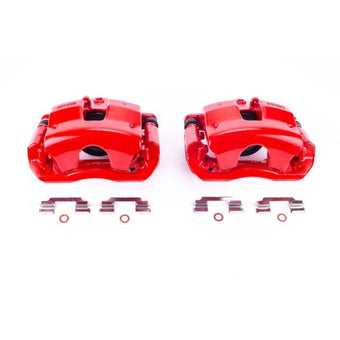 compare product Power Stop 09-12 Mercedes-Benz C300 Front Red Calipers w/Brackets - Pair