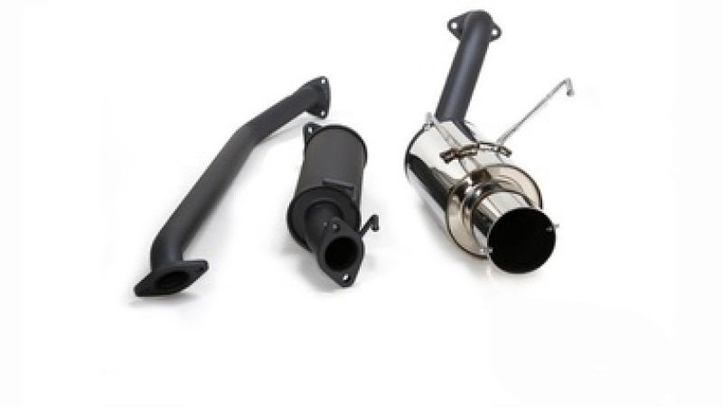 HKS 02 - 03 Acura RSX S Hi Power Exhaust w/ Silencer (SUS304 NO COATING) - My Store