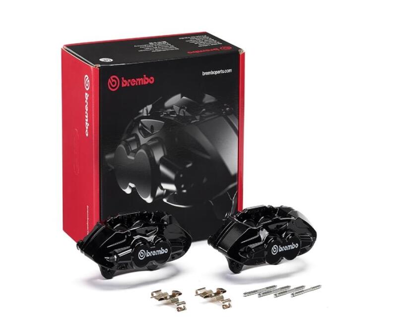 Brembo OE 16 - 21 BMW M2/17 - 18 M3/17 - 20 M4/14 - 16 M235i Hydraulic Front X - Style Brake Calipers - Black - My Store