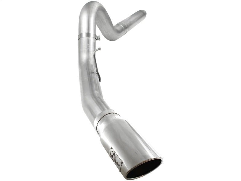 aFe Atlas 5in DPF - Back Aluminized Steel Exh Sys, Ford Diesel Trucks 08 - 10 V8 - 6.4L (td) Polished tip - My Store