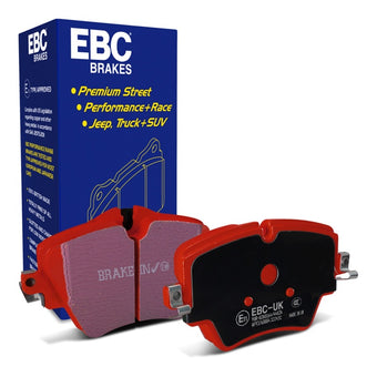 compare product EBC 2017+ Mini Cooper Countryman (F60) 1.5L Turbo Redstuff Front Brake Pads