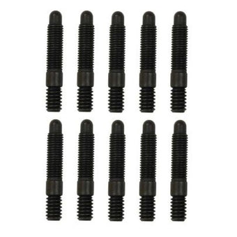 compare product Moroso Bullet Nose Black OX Studs - 1/4-20 X 1/4-28 X 1.5 Long (10 Pack)