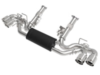 aFe MACH Force - Xp 3in to 2 - 1/2in 304SS Cat - Back 2020 Chevy Corvette (C8) 6.2L - Polished Tip - My Store
