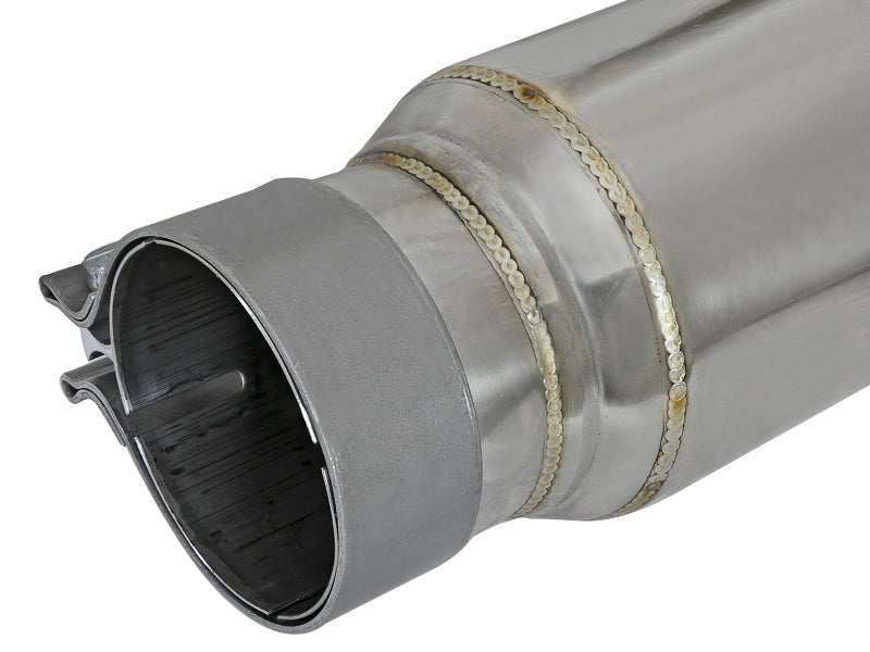 aFe MACH Force - Xp Resonator 2 - 1/2 IN Inlet/Outlet x 4 IN Dia. x 12 IN Body x 15 IN Overall Length - My Store