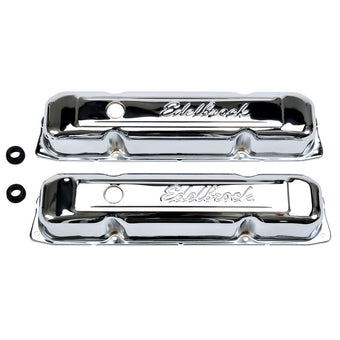 compare product Edelbrock Valve Cover Signature Series Chrysler 1958-1979 361-440 V8 Chrome