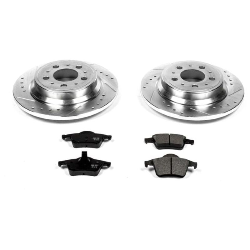 Power Stop 01 - 09 Volvo S60 Rear Z23 Evolution Sport Brake Kit - My Store
