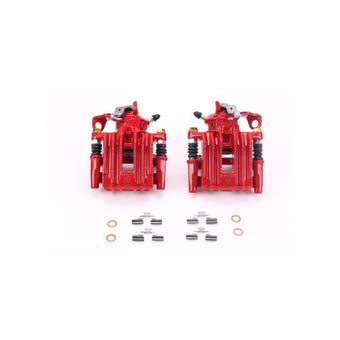 compare product Power Stop 98-99 Audi A3 Rear Red Calipers w/Brackets - Pair