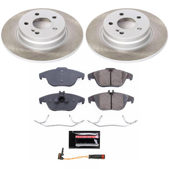 compare product Power Stop 08-12 Mercedes-Benz C300 Rear Semi-Coated Rotor Kit