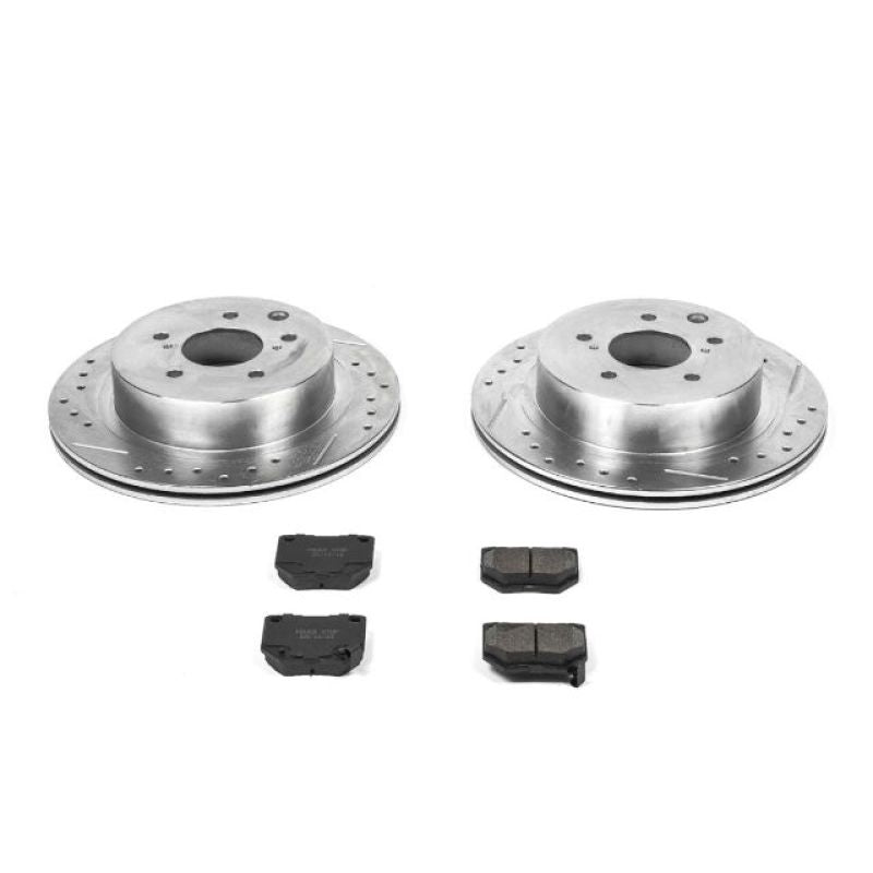 Power Stop 89 - 96 Nissan 300ZX Rear Z23 Evolution Sport Brake Kit - My Store