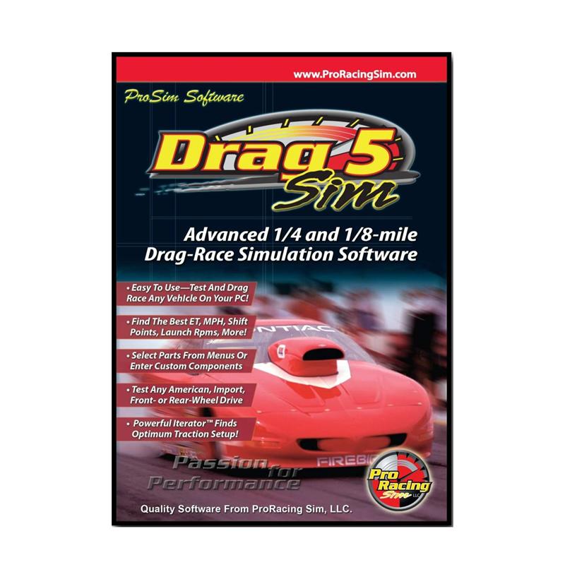 Comp Cams Software, Drag Sim 5 - My Store