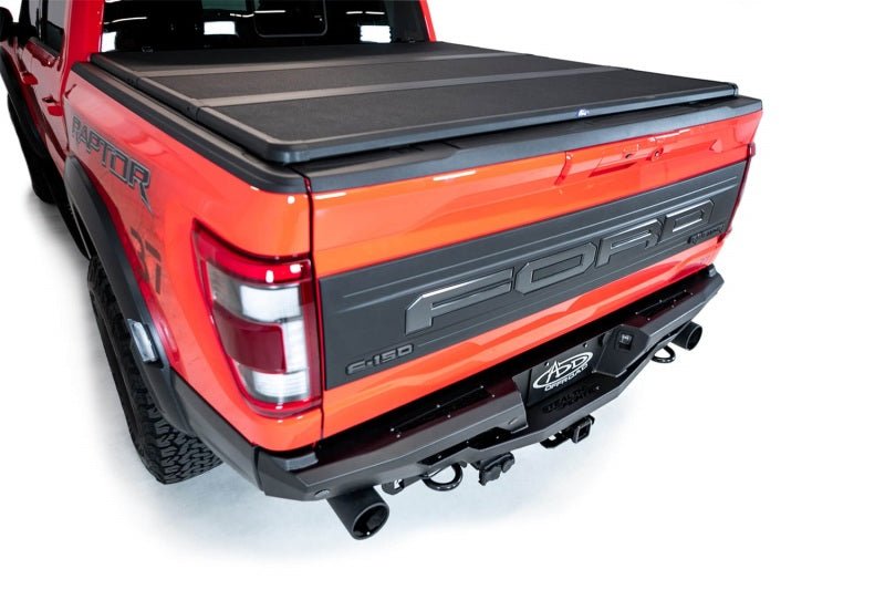 Addictive Desert Designs 2022+ Ford Raptor Stealth Fighter R Bumper w/ 2 Cube Lights - Hammer Black - My Store