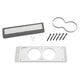 Autometer Mounting Solutions Gauge Mount Gauge Cage Dual 2 - 5/8in Silver 87 - 93 Ford Mustang - My Store