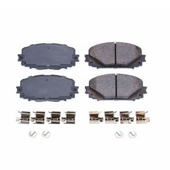 compare product Power Stop 12-18 Toyota Yaris Front Z17 Evolution Ceramic Brake Pads w/Hardware