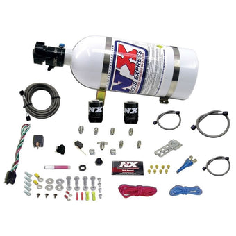 compare product Nitrous Express All Sport Compact EFI Single Nozzle Nitrous Kit (35-50-75HP) w/10lb Bottle