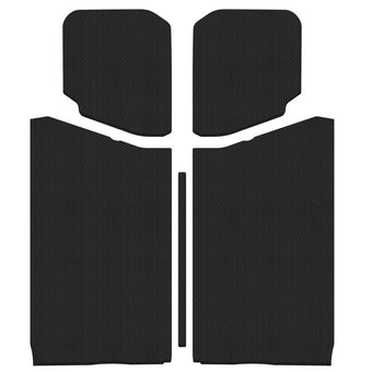 compare product DEI 18-23 Jeep Wrangler JL 2-Door Boom Mat Headliner - 5 Piece - Black