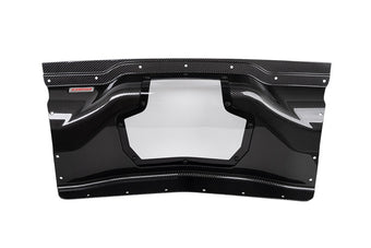compare product Corsa 2020+ Chevrolet Corvette C8/Z06 Carbon Fiber Air Intake Trunk Panel with Polycarbonate