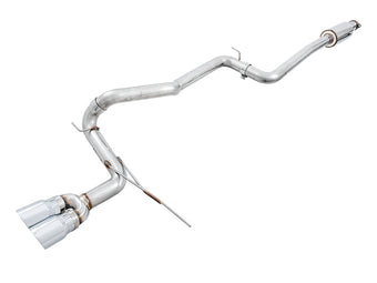 compare product AWE Tuning Ford Focus ST Track Edition Cat-Back Exhaust - Chrome Silver Tips