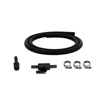 compare product Mishimoto Compact Baffled Oil Catch Can Petcock Drain Kit