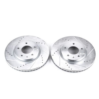 compare product Power Stop 12-15 Chevrolet Captiva Sport Front Evolution Drilled & Slotted Rotors - Pair