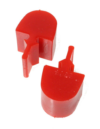 compare product Energy Suspension GM Pull Thru Style Red Bump Stop Set
