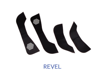 compare product Revel GT Design Kick Panel Cover (Red Stitch) 16-19 Tesla Model 3 - 4 Pieces